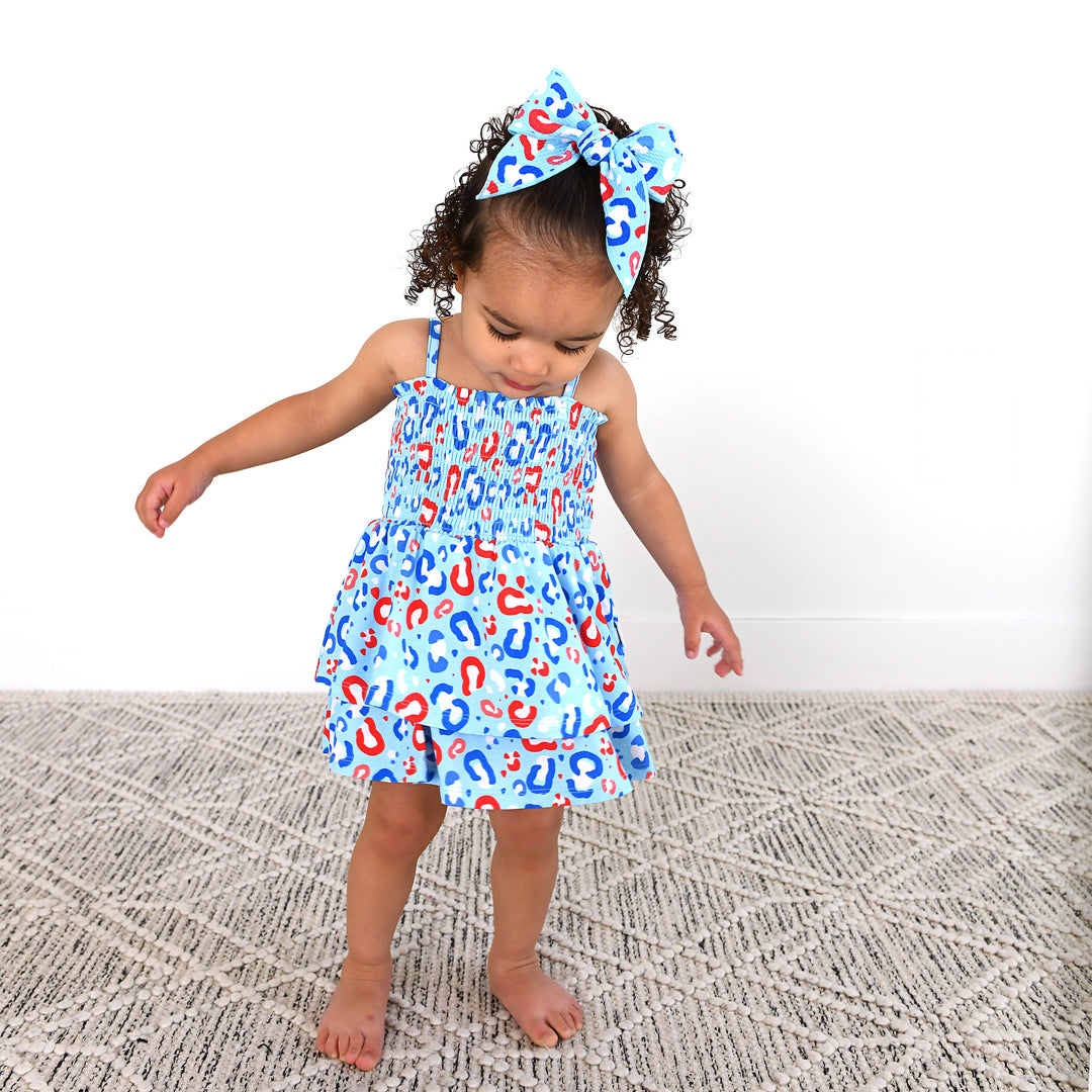 Kinsley Leopard CLIP BOW - Gigi and Max