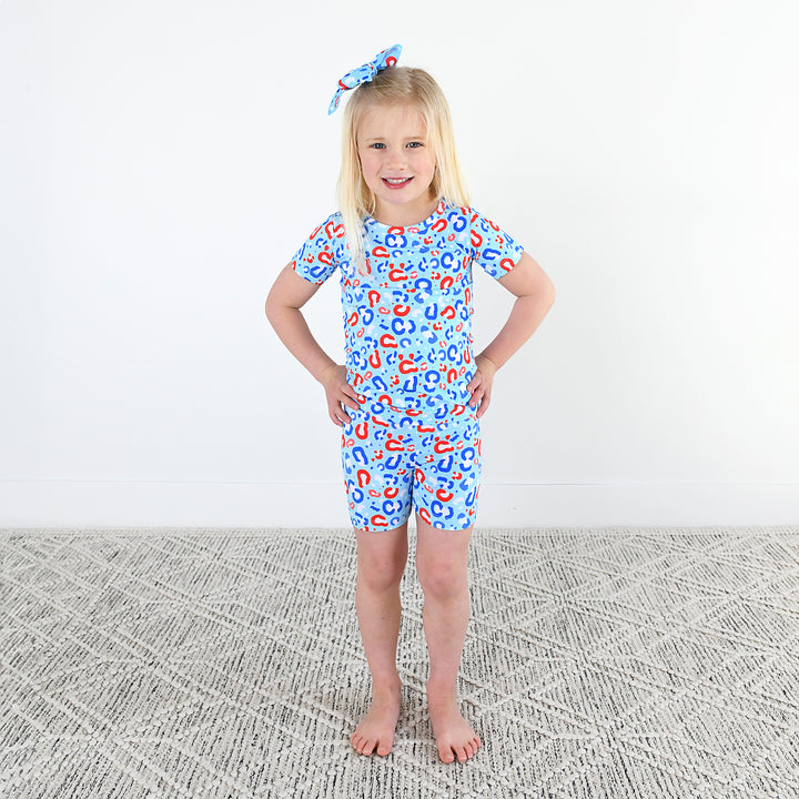 Kinsley Leopard CLIP BOW - Gigi and Max