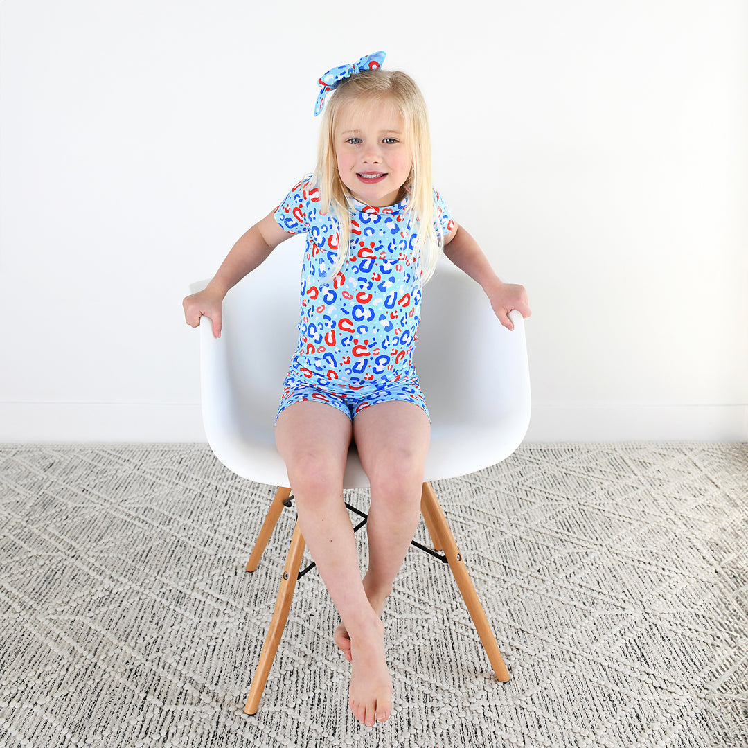 Kinsley Leopard CLIP BOW - Gigi and Max