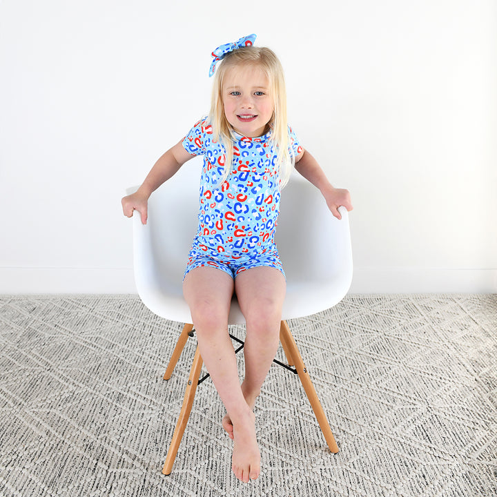 Kinsley Leopard CLIP BOW - Gigi and Max