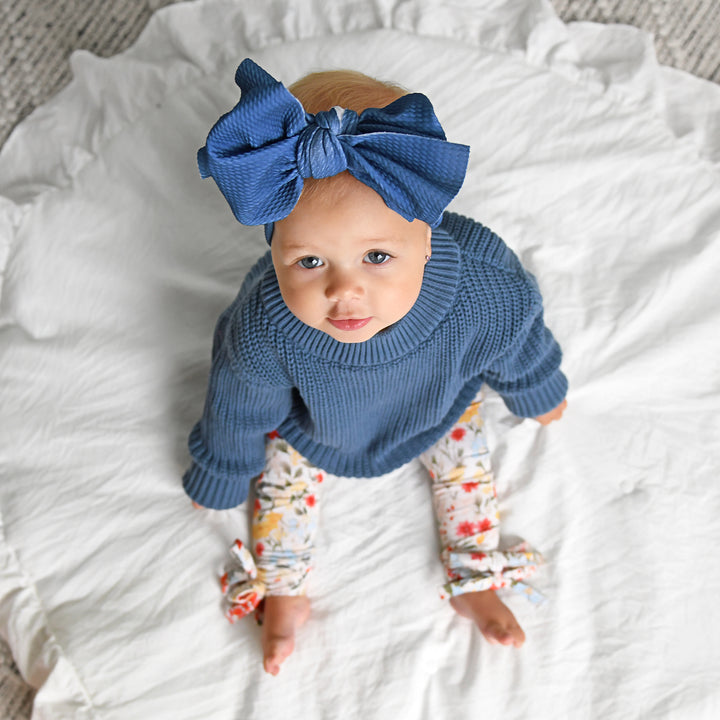 Steel Blue SWEATER
