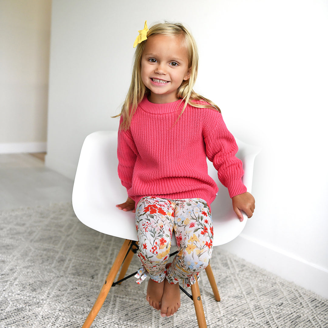 Deep Pink SWEATER - Gigi and Max