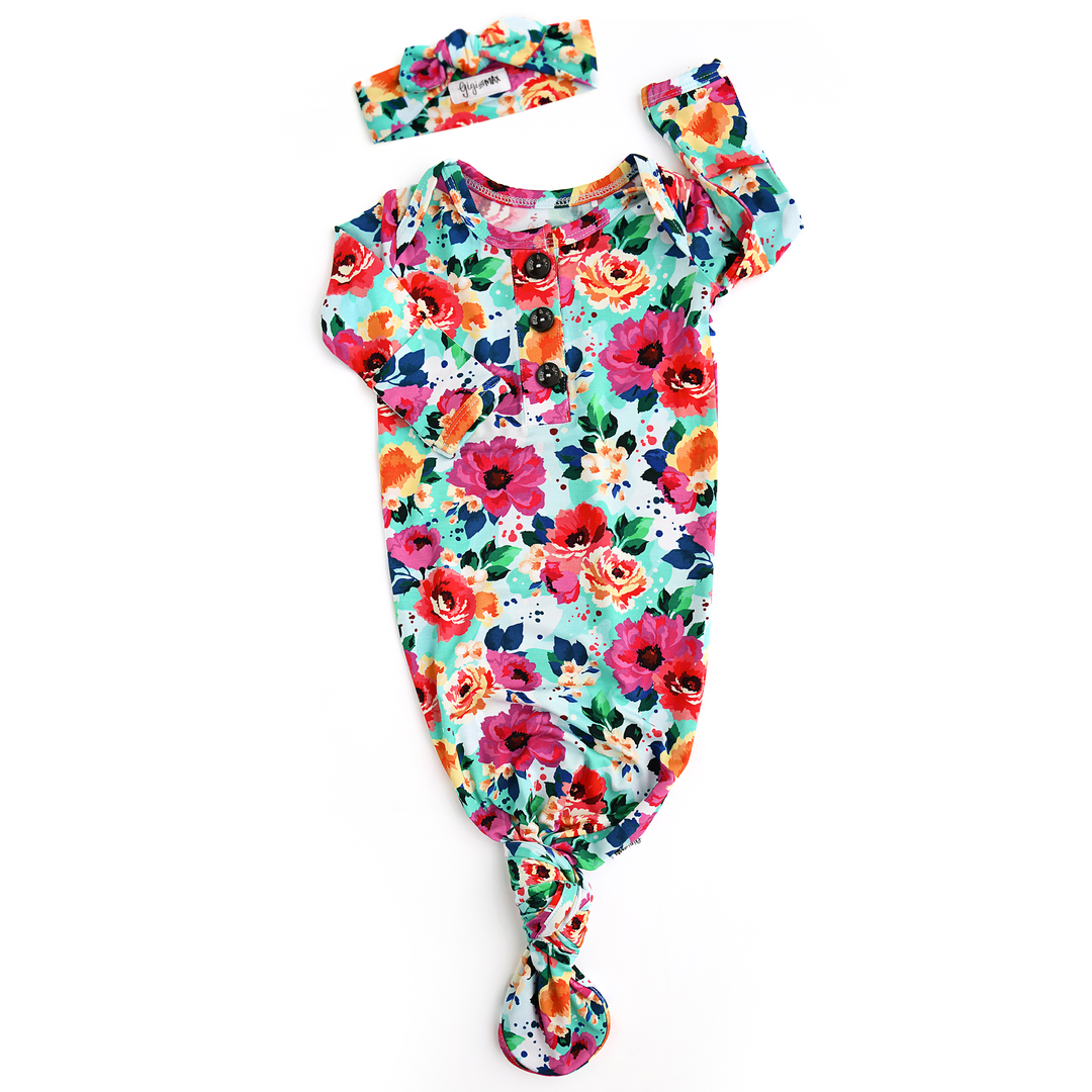Maggie Floral GOWN - Gigi and Max