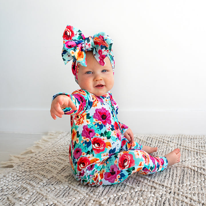 Maggie Floral HEADWRAP