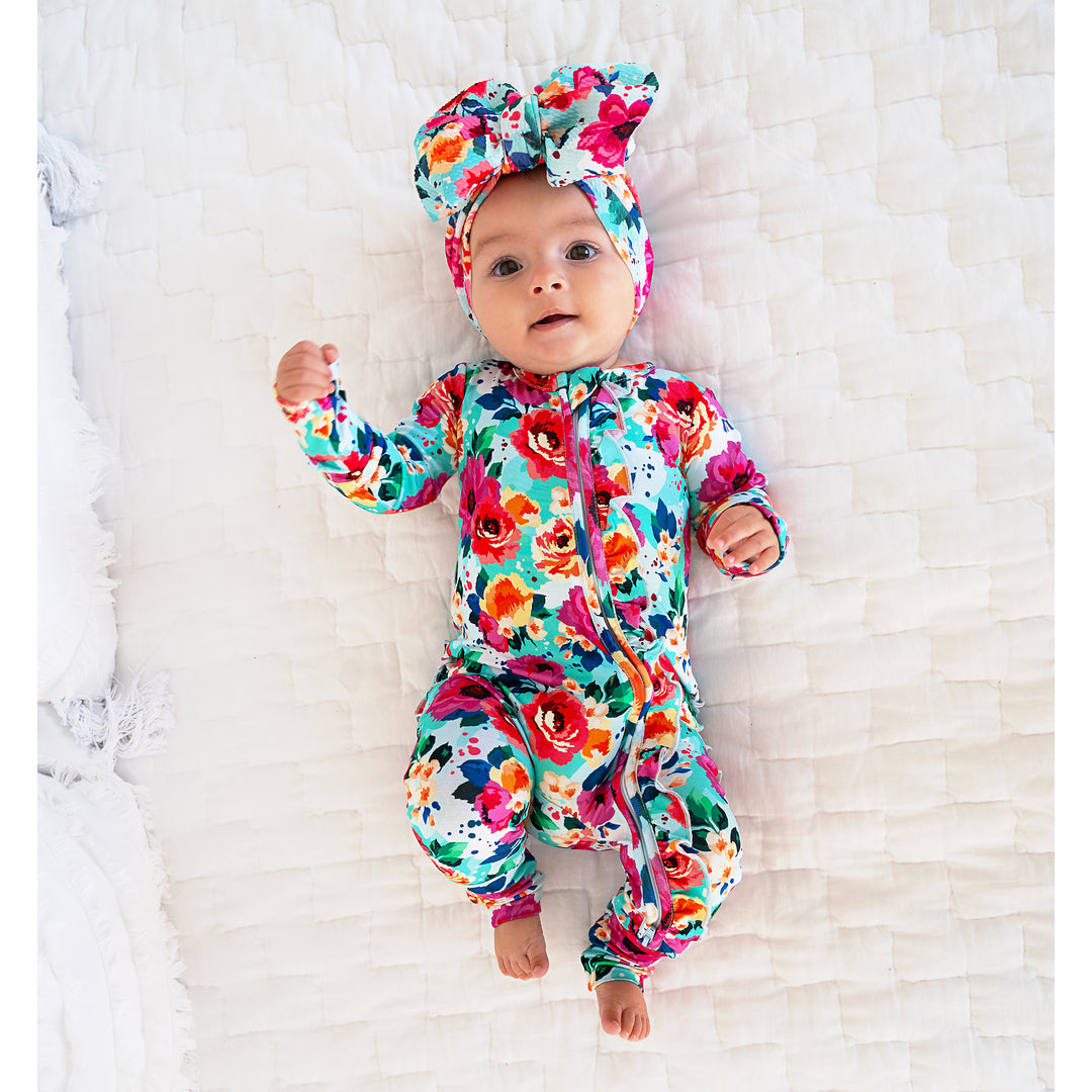 Maggie Floral HEADWRAP