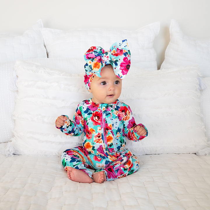Maggie Floral HEADWRAP - Gigi and Max