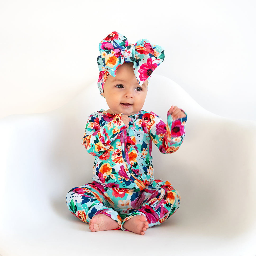 Maggie Floral HEADWRAP