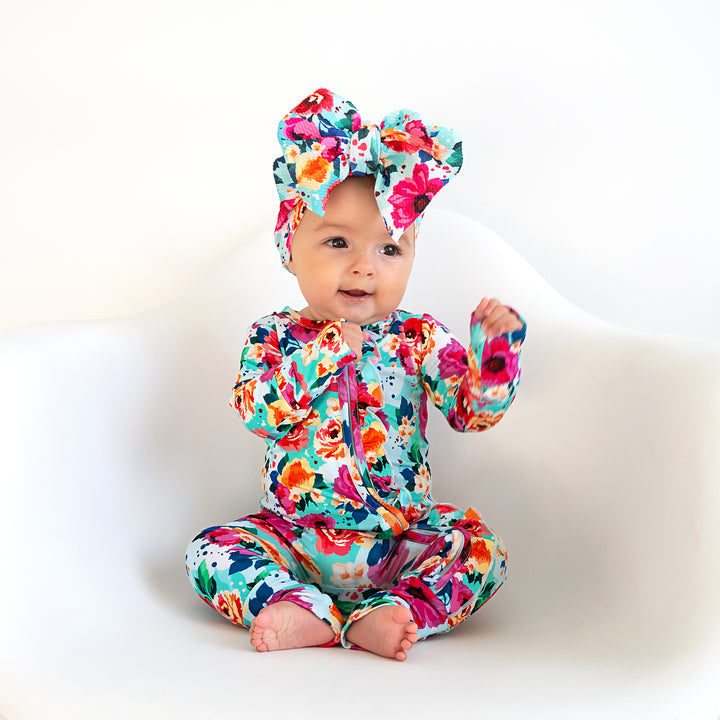 Maggie Floral HEADWRAP