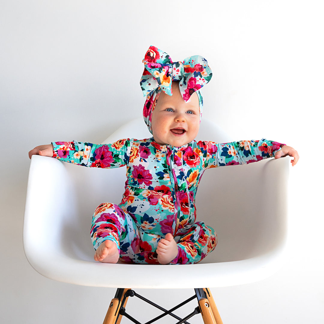 Maggie Floral HEADWRAP