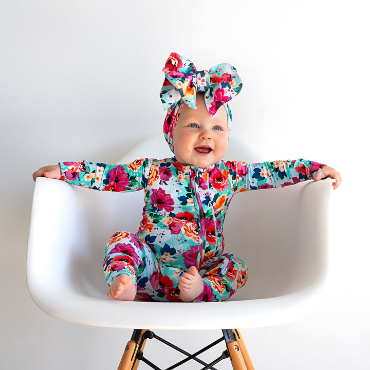 Maggie Floral HEADWRAP