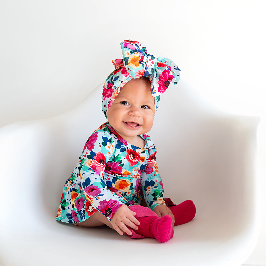 Maggie Floral HEADWRAP - Gigi and Max