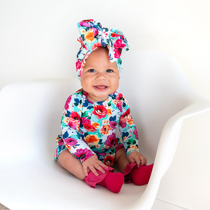 Maggie Floral HEADWRAP