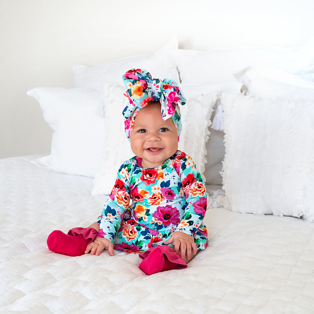 Maggie Floral HEADWRAP