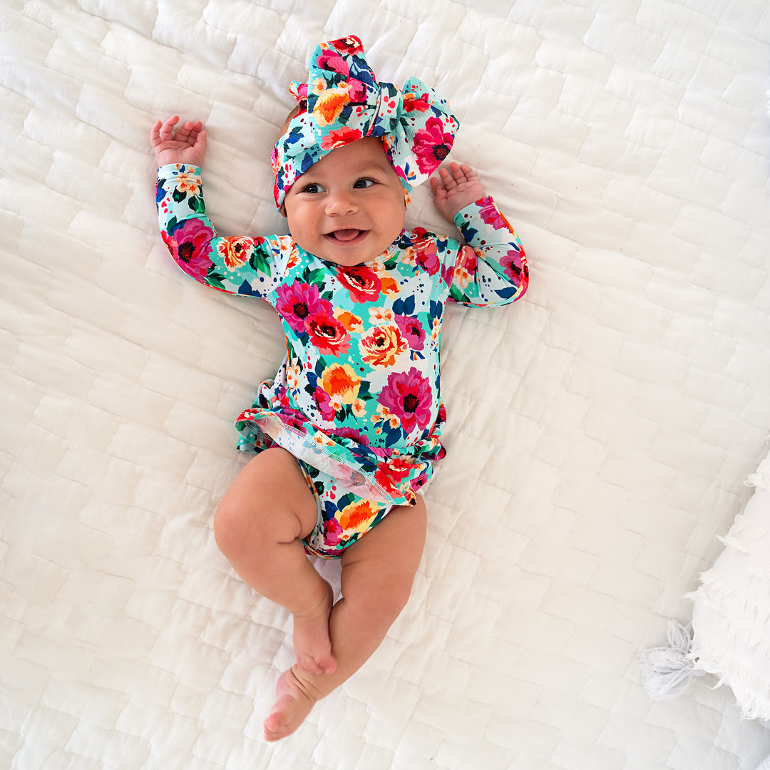 Maggie Floral HEADWRAP