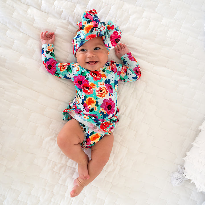 Maggie Floral HEADWRAP