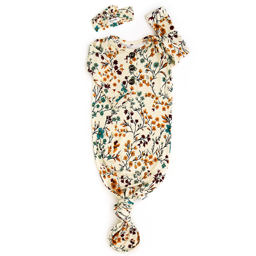Maren Floral GOWN - Gigi and Max
