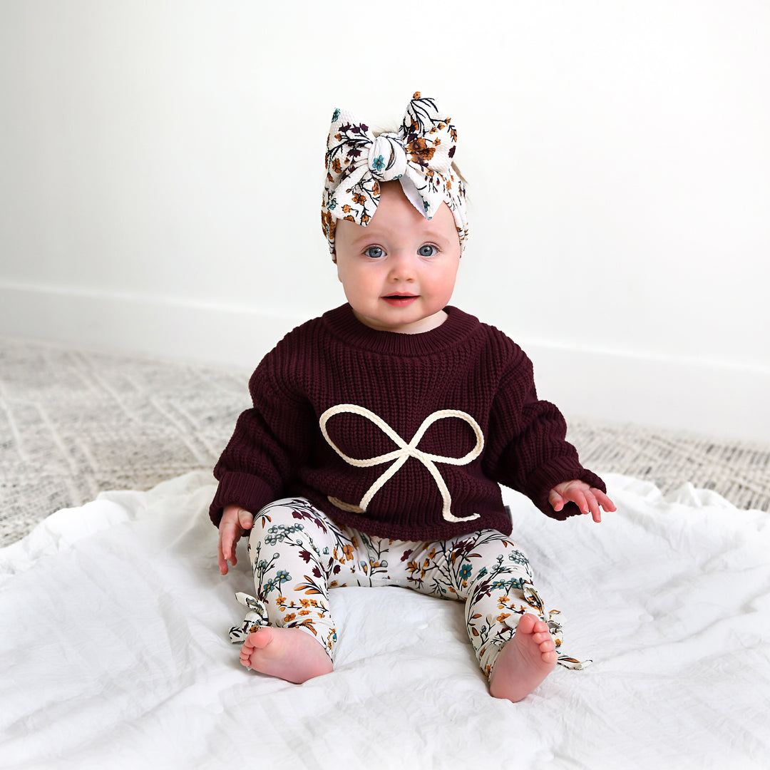 Maren BOW LEGGINGS - Gigi and Max