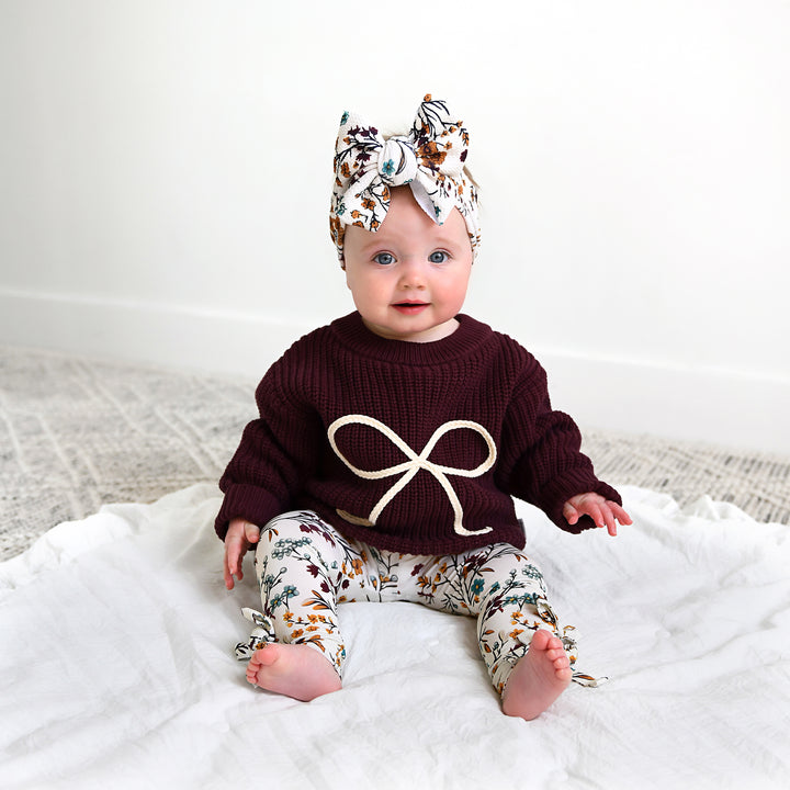 Maren BOW LEGGINGS - Gigi and Max