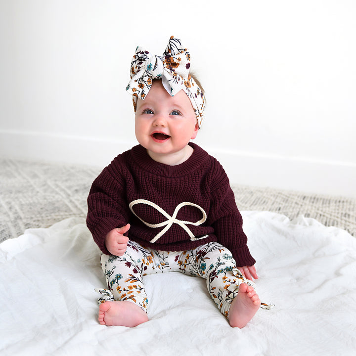 Maren BOW LEGGINGS - Gigi and Max