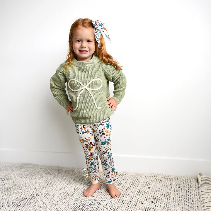 Maren BOW LEGGINGS - Gigi and Max