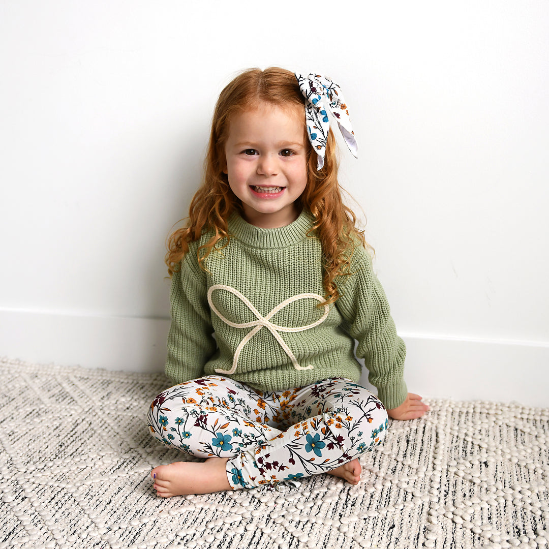 Maren BOW LEGGINGS - Gigi and Max