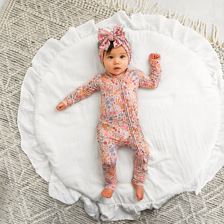 Meadow Floral Bunny HEADWRAP - Gigi and Max