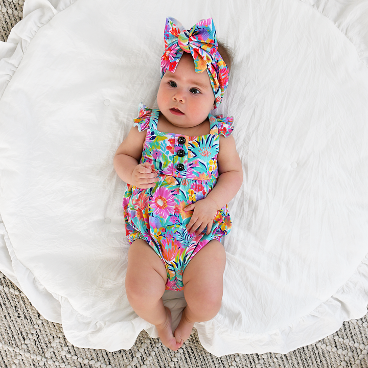 Megan Floral HEADWRAP - Gigi and Max