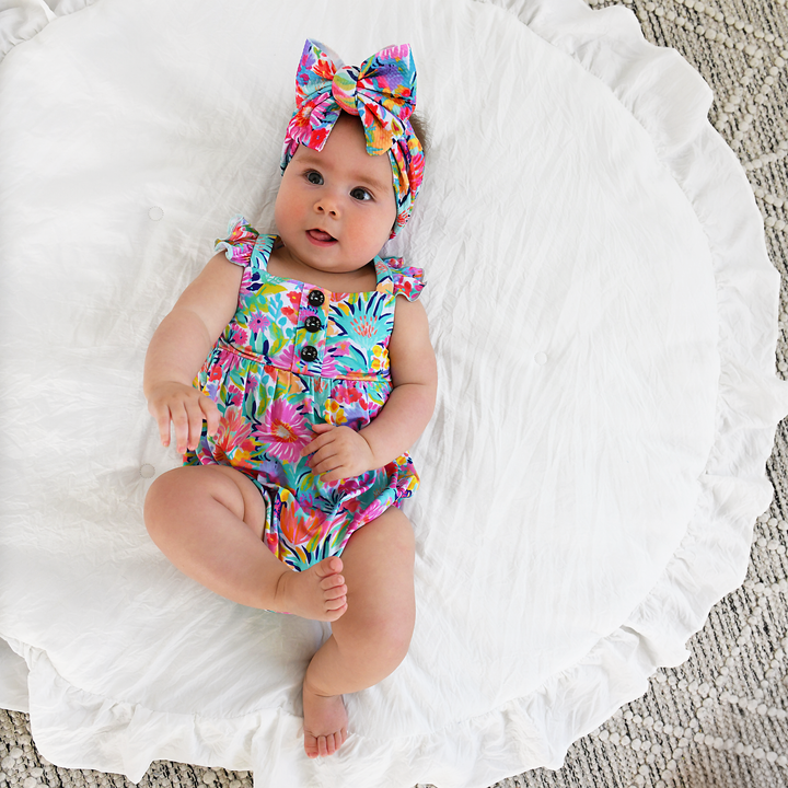 Megan Floral HEADWRAP - Gigi and Max