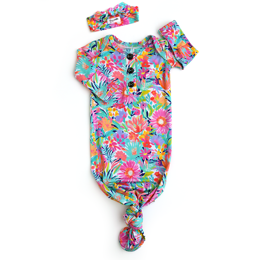 Megan Floral GOWN - Gigi and Max