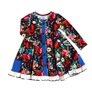 Aria BUTTON DRESS - Gigi and Max