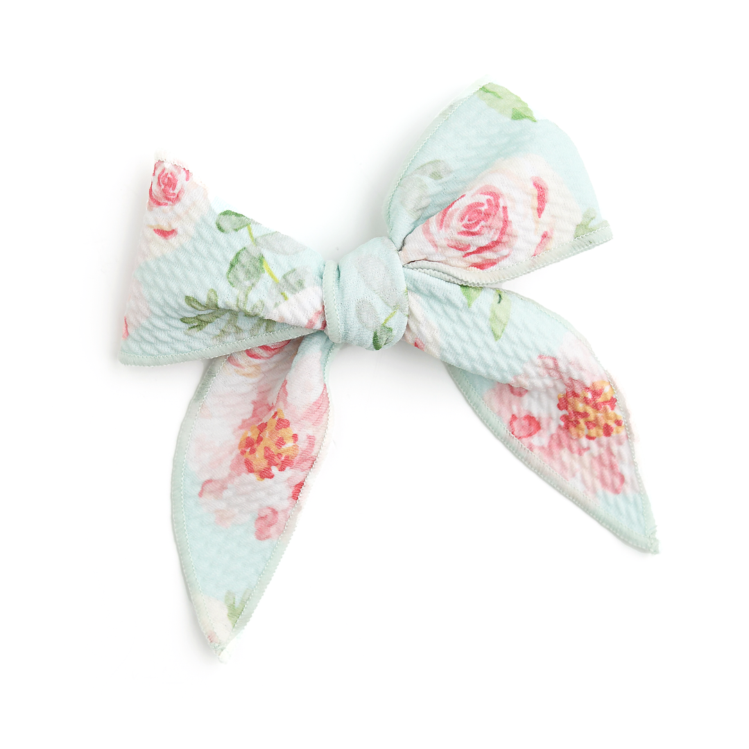 Mae Floral CLIP BOW - Gigi and Max