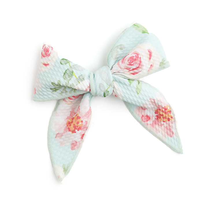 Mae Floral CLIP BOW - Gigi and Max