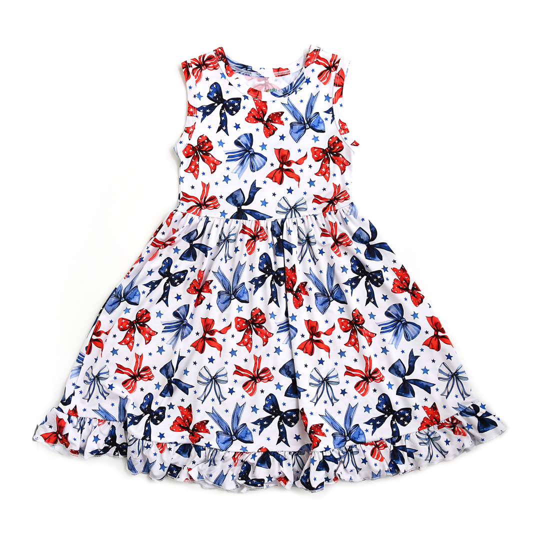 Eleanor Bows TANK TWIRL DRESS - Gigi and Max