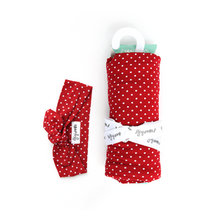 Ivy Red Dot SWADDLE - Gigi and Max