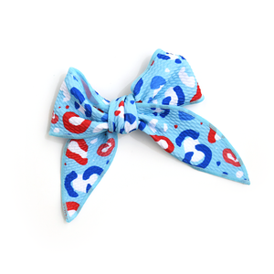 Kinsley Leopard CLIP BOW - Gigi and Max