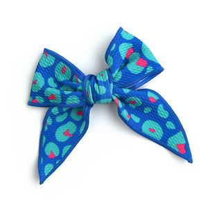 Miley Leopard CLIP BOW - Gigi and Max