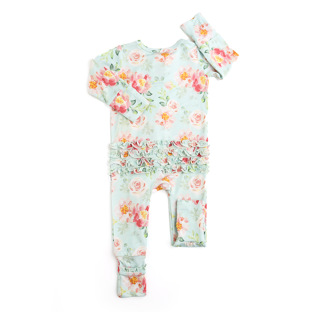 Mae Floral RUFFLE ZIP - Gigi and Max