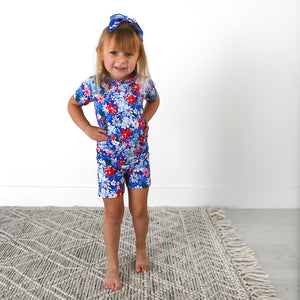 Presley Floral CLIP BOW - Gigi and Max