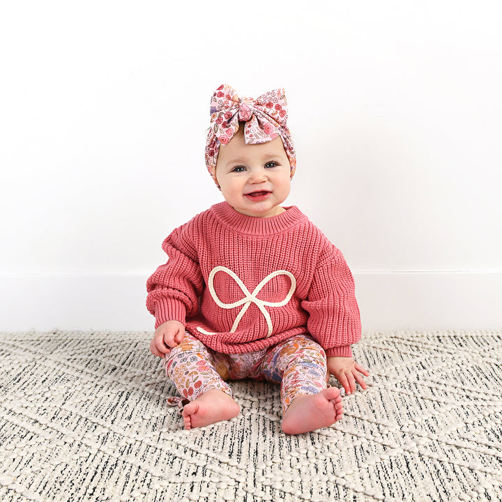 Meadow Floral Bunny HEADWRAP - Gigi and Max