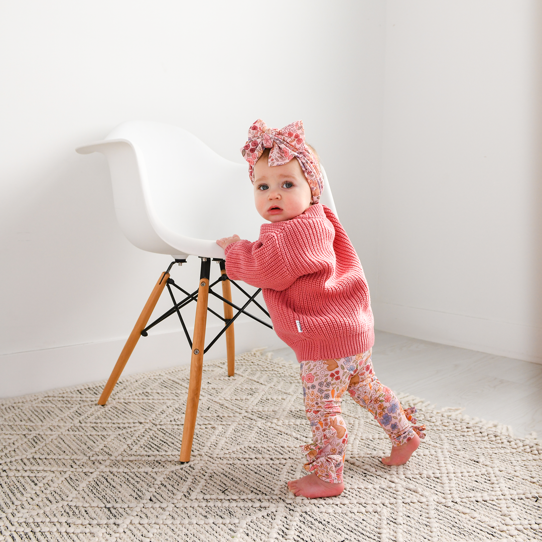 Meadow Floral Bunny HEADWRAP - Gigi and Max