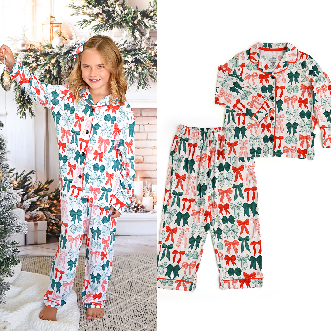 Belle Bows Kids Lounge Set - Gigi and Max