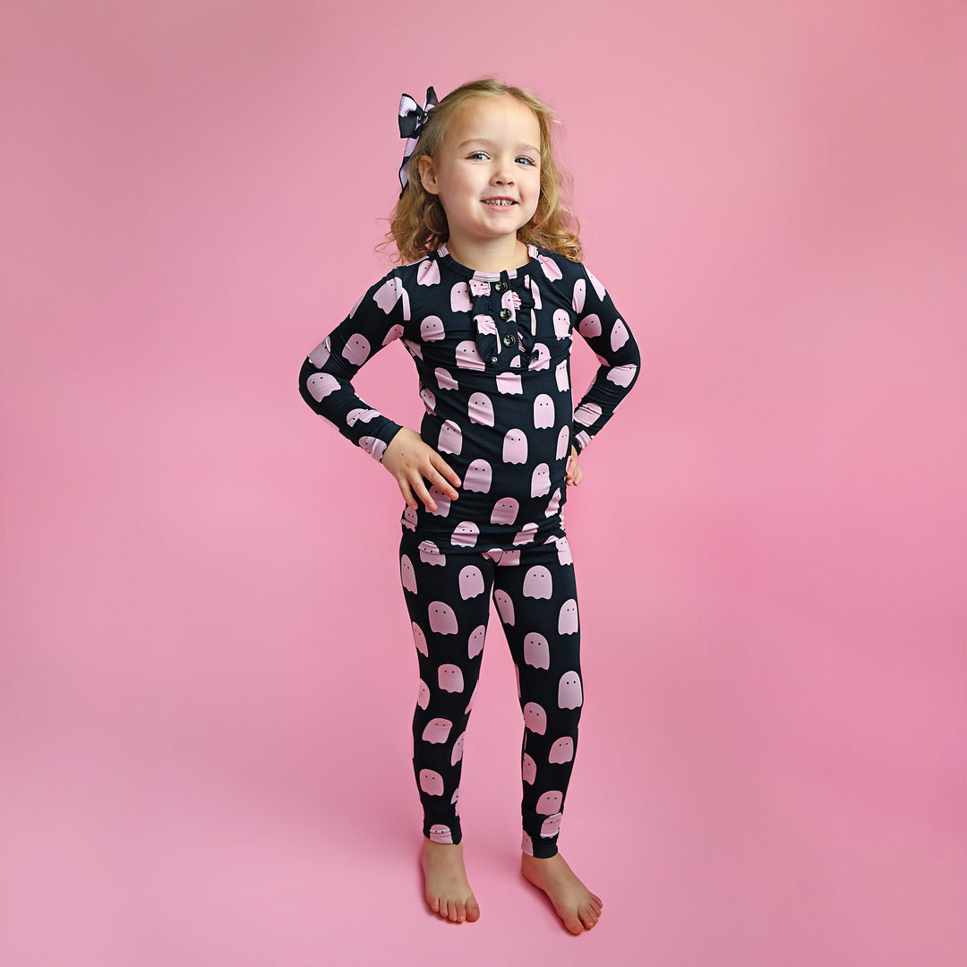 Shade Black Ghost CLIP BOW - Gigi and Max