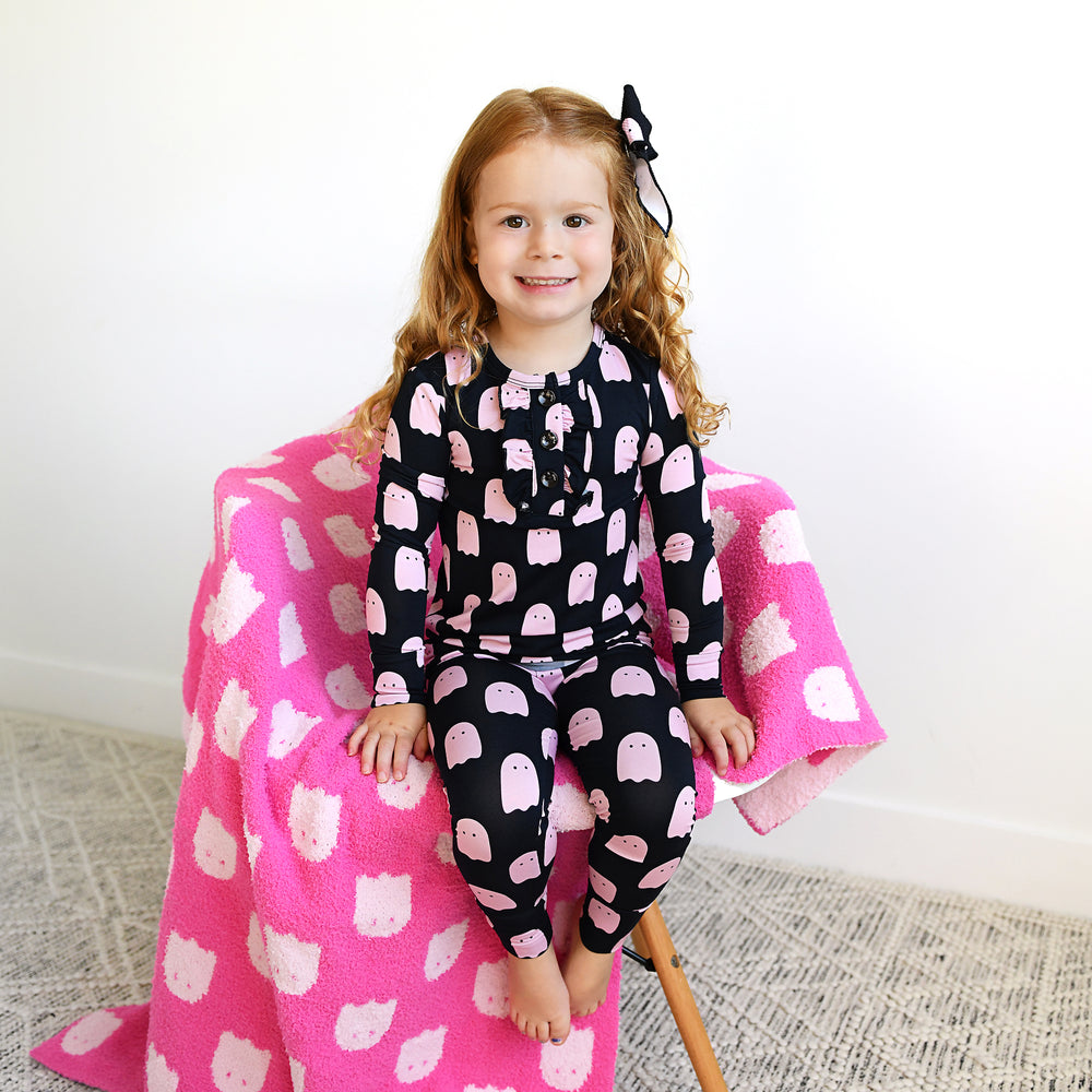 Shade Black Ghost CLIP BOW - Gigi and Max