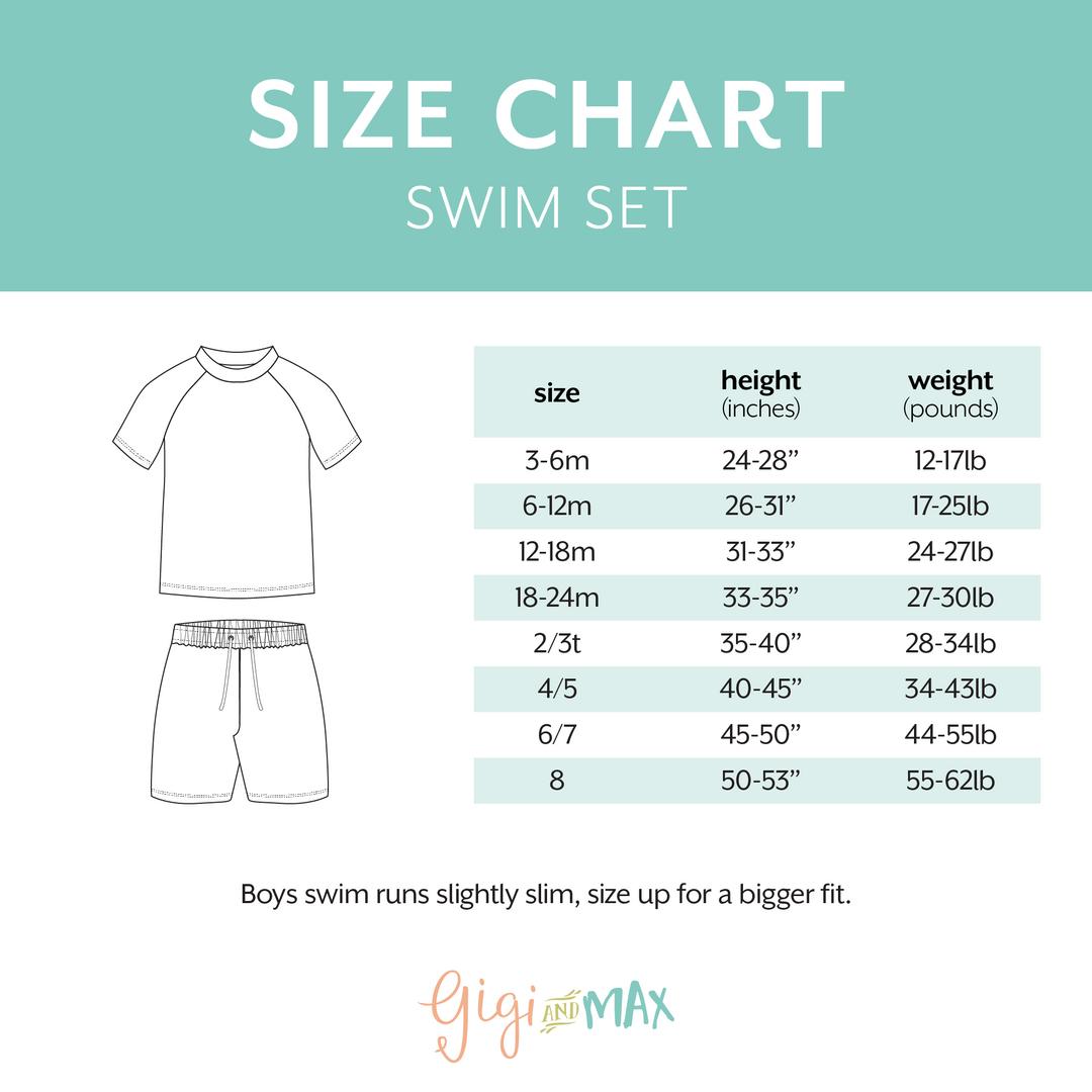 Zach Lightning SWIM SET - Gigi and Max