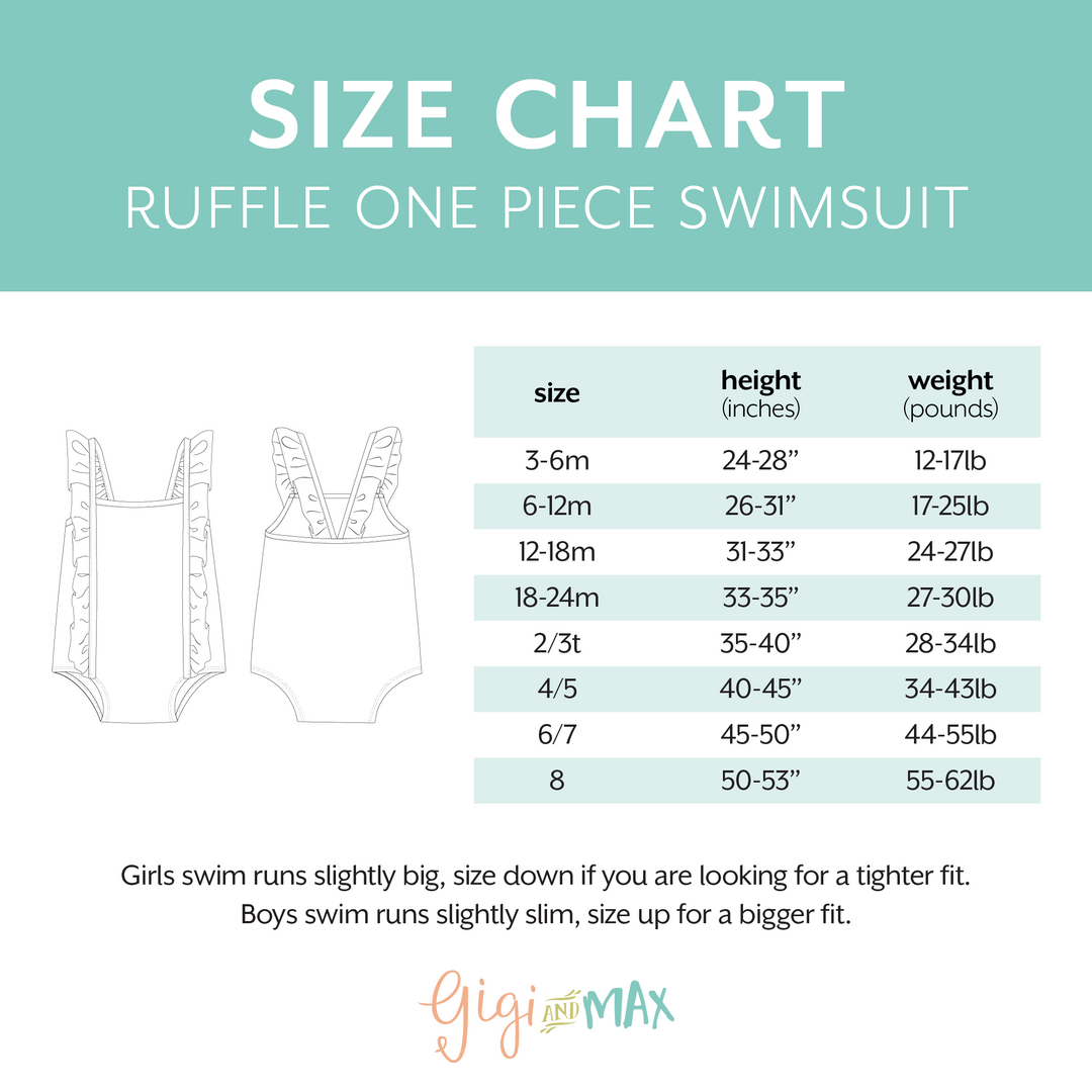Kimberly Floral ONE PIECE SWIMSUIT - Gigi and Max