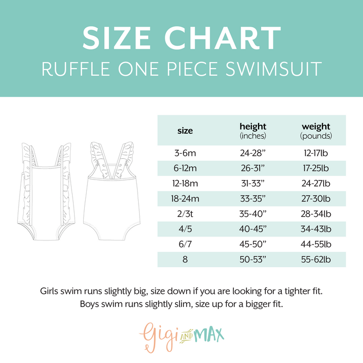 Kimberly Floral ONE PIECE SWIMSUIT - Gigi and Max