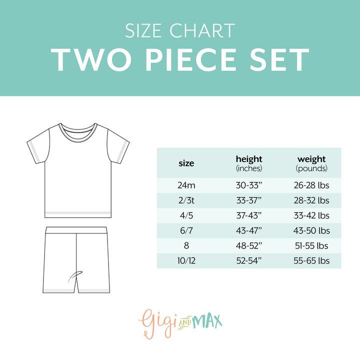 Poppy Pickleball TWO PIECE - SHORTS - Gigi and Max