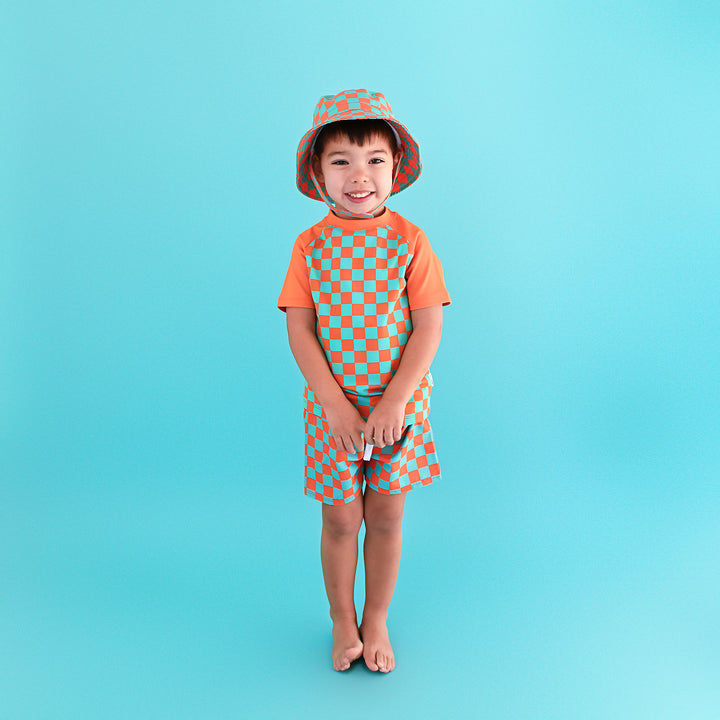 Spencer Checks SWIM SHIRT