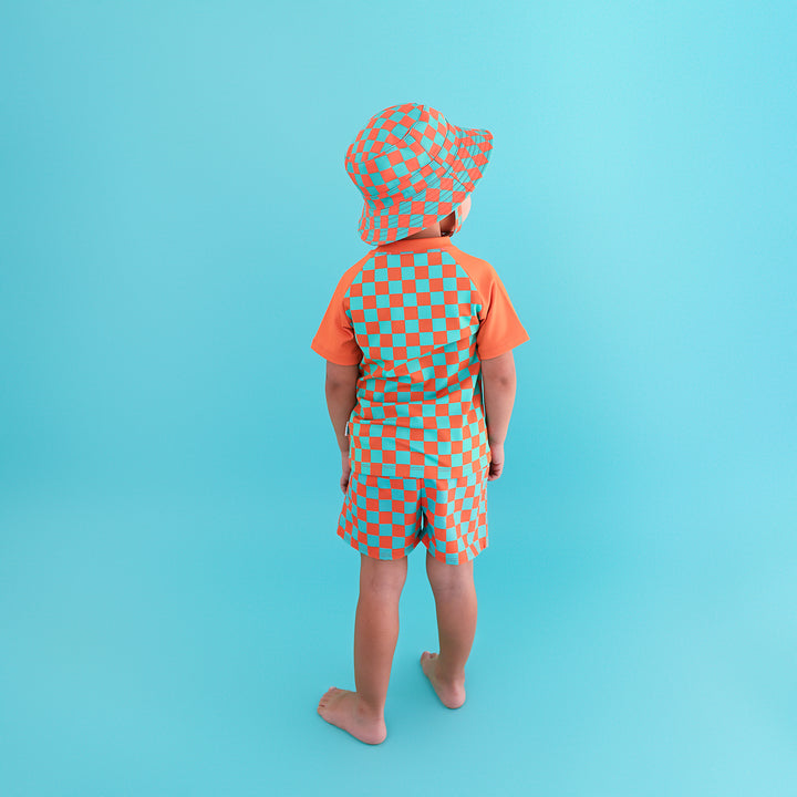 Spencer Checks SWIM SHIRT