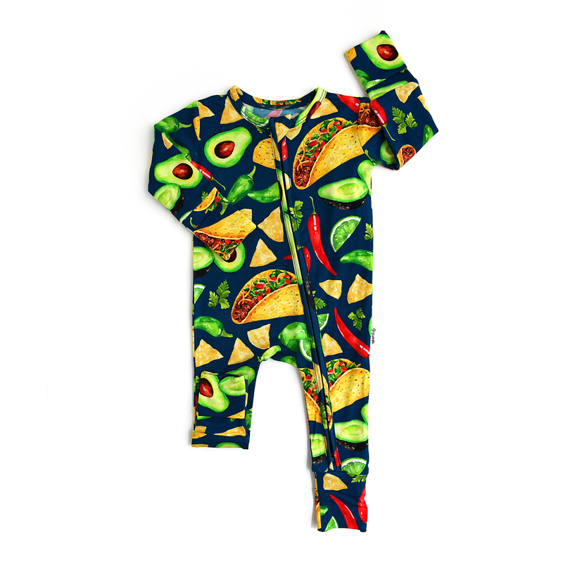 Gigi and Max Holland Zip Romper